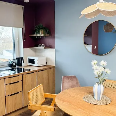 Blue With Balcony - Self Check-in Apartament