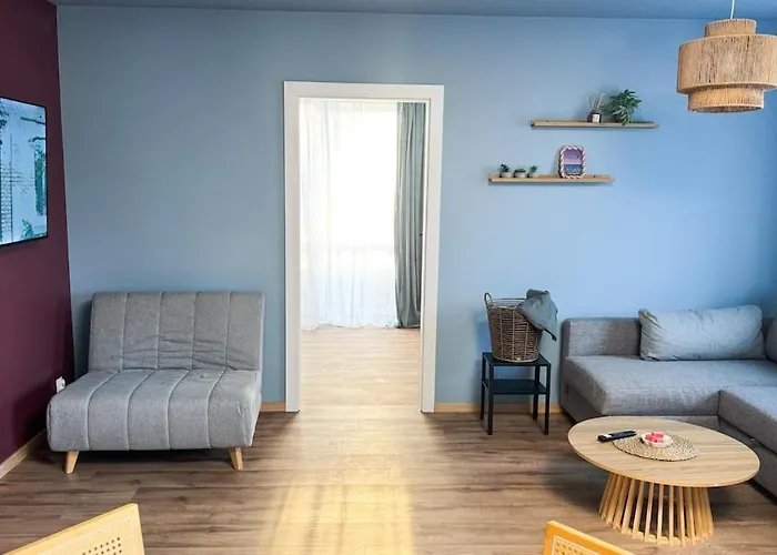 Daire Blue With Balcony - Self Check-in *