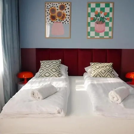 Blue With Balcony - Self Check-in 公寓 华沙